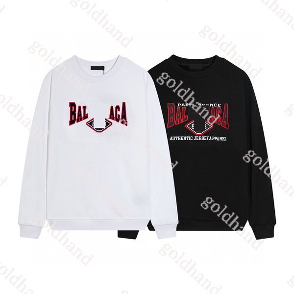 

luxury embroidery sweatshirts brand men hoodies designer plus size women clothing fashion hip hop outdoors hoodies, Black
