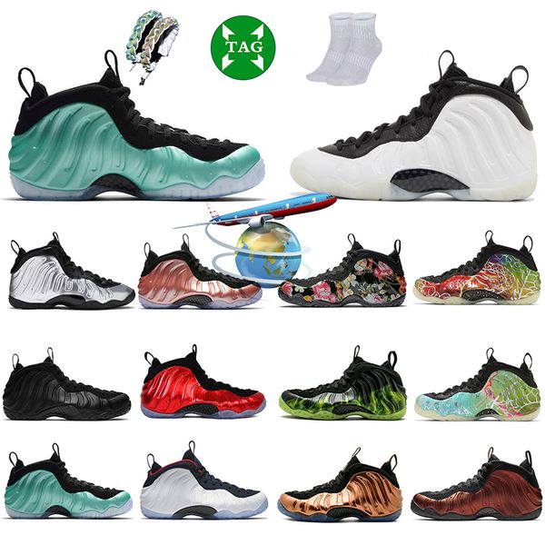 

2023 penny hardaway jumpman men basketball shoes foam posite one anthracite abalone eggplant royal chrome women mens sneakers outdoor sports