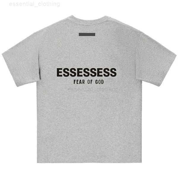 

designer shirts essent t shirt street casual essentail tshirt men women summer luxury shorts essen tshirts chest print tees essentiel short, White;black