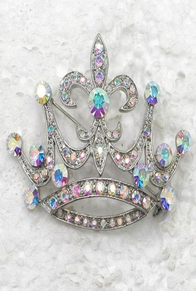 

whole rhinestone crown pin brooches pendant c101932012347592852, Gray