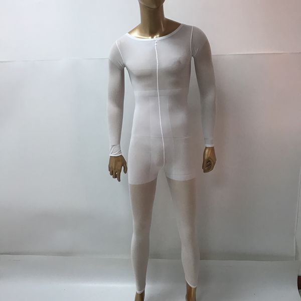 

beauty salon bodysuit for vacuum roller massage machine white body suit clothes bodysuit