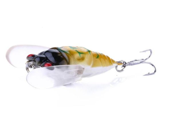 

selling classic 3 color 4cm64g insect crankbait fishing lurescicada fishing hard bait100pcslot64234345587860