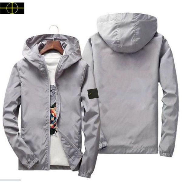 b2 plus size coat stones Jacket Designer Mens Jackets Islands Luxury Brand Designe Spring Autumn Coat Hooded hoodies Sports Windbreaker Casual Zipper Coats Man