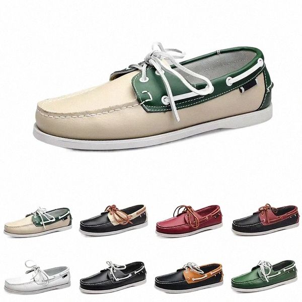 

men casual shoes loafers triple black white green beige mahogany taupe mens trainer sneakers jogging walking sixteen x5n1#