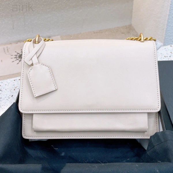 

Handbags Women Shoulder Bags Totes Black Calfskin Caviar Classic Diamond Quilted Bag Chains Double Flap Medium Genuine Leather Handbag, #25 17x12cm