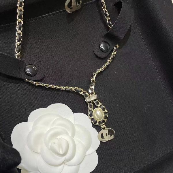 

women's classic unique necklace designer jewelry necklace women's gorgeous fashion atmosphere jewelry pearl necklace, Silver