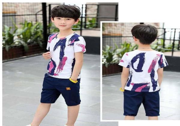 

kids s baby new boys clothes t shirt short pants outfit set boy clothes age for 3t 4 5 6 7 8 9 10 11 12 yrs 2 colors1085729, White
