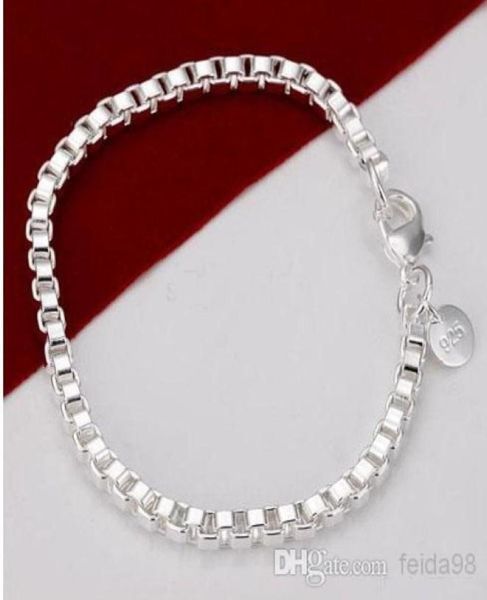 

whole 925 sterling silver 14g bracelets jewelry fashion h1725149310, Black