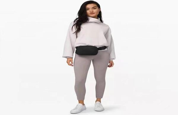 

lu belt bag official models ladies sports waist bag outdoor messenger chest 1l capacity2178937