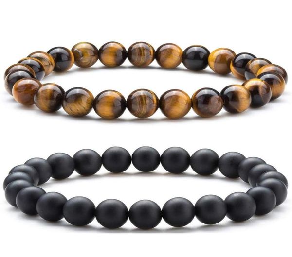 

spiritual chakras lava stone diffuser yoga bead bracelet adjustable men bracelets braided bracelets bangle healing balan sqcjed qu7342591, Black