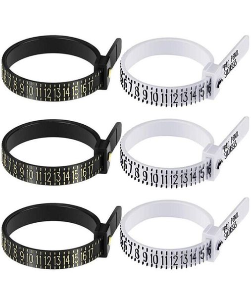 

adjustable finger gauge ring sizers plastic uk us eu jp hk size loop jewelry ring measuring tools5301305