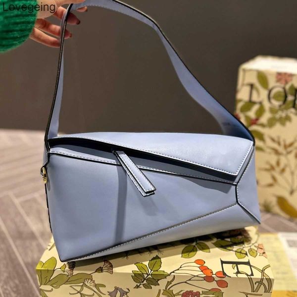 

capacity hobo designer large loewbags bag 2023 handbags bags underarm spliced crossbody diamond checker single shoulder plp3