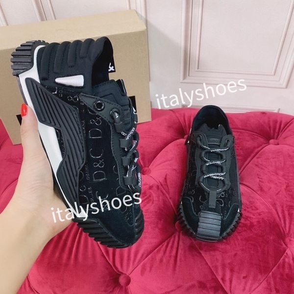 

2023designer shoes womens super brand casual shoe italy sneakers sequin classic white do old dirty men women casual shoe lace up, Black