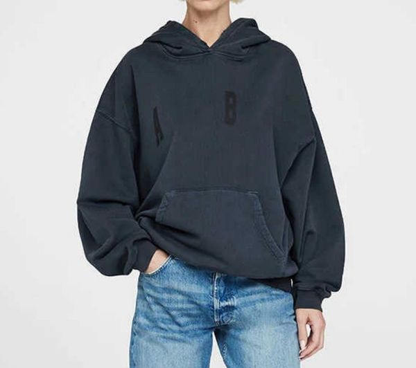 

women designer hoodies harvey hooded sweater pullover fashion sweatshirts, Black
