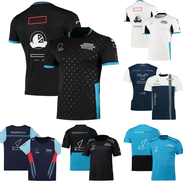 

f1 racing driver t-shirt formula 1 t-shirts team uniform car fans summer o neck cultural shirt star short-sleeved shirts men's jersey