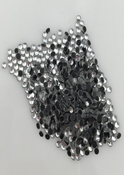 

1440pcs 6ss 2mm crystal strass dmc fix rhinestone iron on fix stones ss6 silver6832057, Black