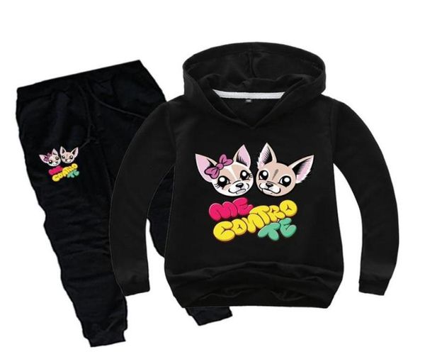 

dlf 216y cute me contro te hoodies pants 2pcs sets baby boys clothing set teenagers girls sport suit children fashion tracksuit9571666, White