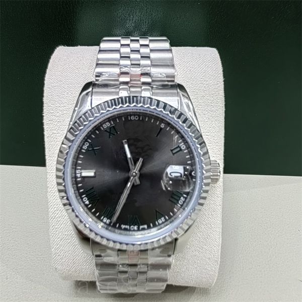 

mens designer watches 2813 movement watch 36/41mm full stainless steel reloj 126300 pink 28/31mm datejust holiday gift womens watch xb03 c23, Slivery;brown