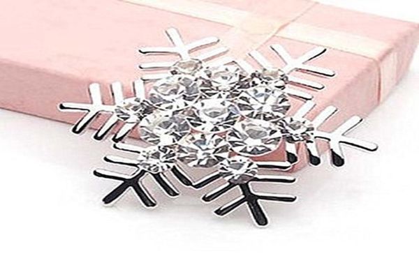 

rhinestone crystal diamante snowflake brooch012345671941071, Gray