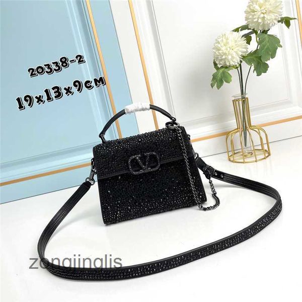 

diamond bags valentinoc beach designer fashion classic lady bag handbags new mini crossbody women inlaid crystal buckle handbag 6vc3