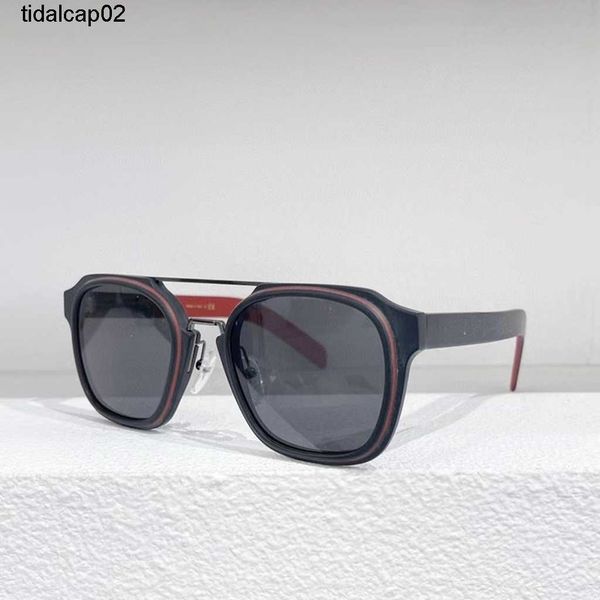 

p family's new tiktok style personalized sunglasses women's versatile fashion sunglasses spr 07ws, White;black