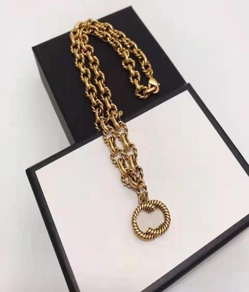 

2021 link chain bracelet necklace earrings suit man woman chains bracelets necklaces brass jewelry suits no bo6473014, Black