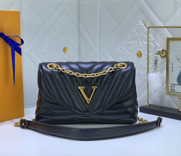

designer womens shoulder bags luxury multi pochette handbags quality flower letter new wave chain bag ladies fashion metal digram crossbody