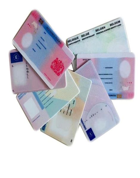 

100polycarbonate pc blank id card drive license cards with hologram and uv ink6863305