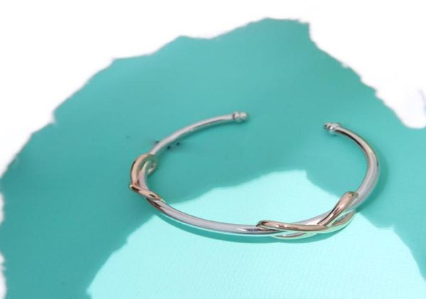 

s925 sterling silver high end luxury lady bracelet superior quality prom party wedding confidante celebrities gift 4916005, Golden;silver