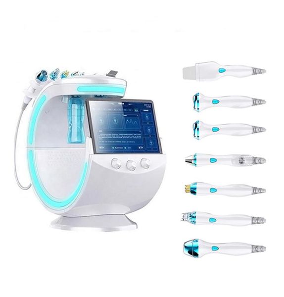 

2022 new hydrafacials 7 in 1 machine ice blue hydrafacials serums aqua peeling skin analysis multifunctional beauty equipment6694204
