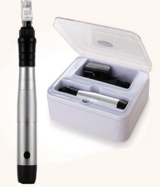 

rechargeable dermapen micro needle therapy derma pen electric derma stamp with 50pcs needle cartridges yyr derma roller sys6080893