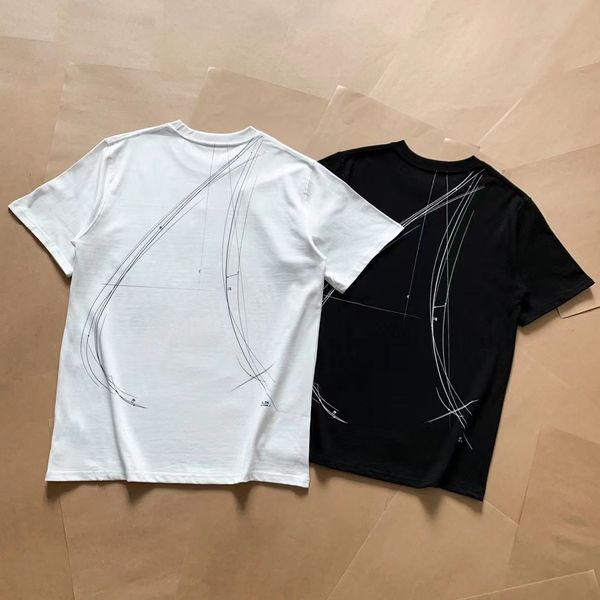 

summer tees fashion casual t shirt men women 1 quality t shirts, Black;brown