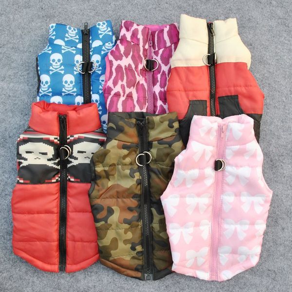 

New Warm Pet Clothing For Dog Clothes For Dog Coat Jacket Winter Puppy Pet Clothes for Dogs Vest Costume Chihuahua Yorkshire, Multicolour