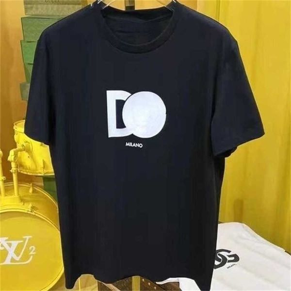 

fashion sweatshirt men women dg designer tshirt round neck pullover tee short sleeve tshirt summer cotton tshirts 4xl 5xl zgqw, White;black