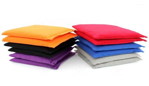 

4pcs cornhole bags bean cornhole bag fabric aca regualtion game outdoor nylon bag for corn hole game13939269