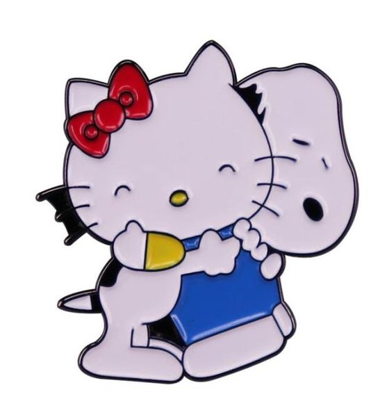 

retro classic cartoon dog brooch friend enamel pin cute childhood memorial gift1932961, Blue