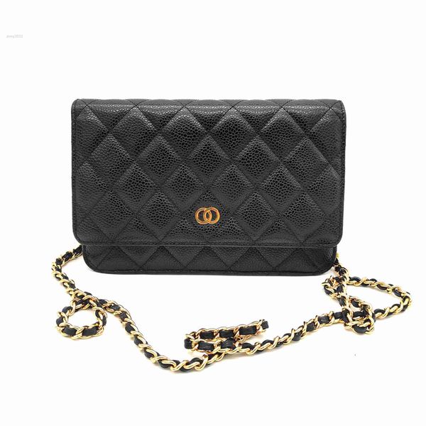 

mirror quality classic flap clutch channel bags luxury tote handbag women man designer cc woc bag pochette cross body calfskin lambskin quil