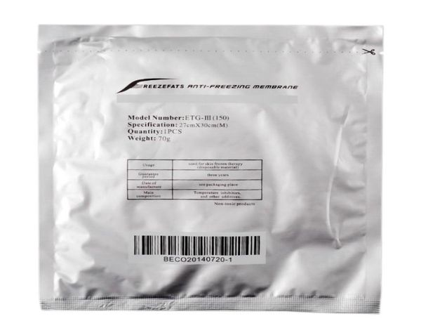 

antize membrane anti zing anti ze film for fat treatment cryo pad9926141