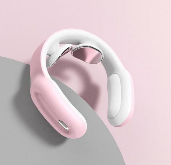 

smart electric neck and shoulder massager pain relief tool health care relaxation cervical vertebra physiotherapy health care8578362