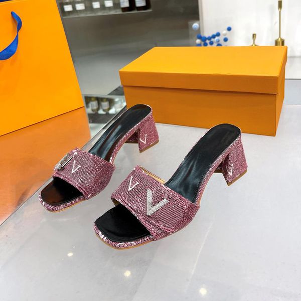 

est heels with dustbag women shoes designer sandals quality sandals heel height and sandal flat shoe slides slippers by brand w308 006, Black