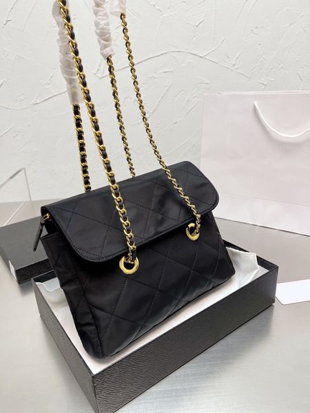 

designer leather women's all-in-one shoulder strap tote bag leather shell purse cosmetic chain drop umbrella 230716
