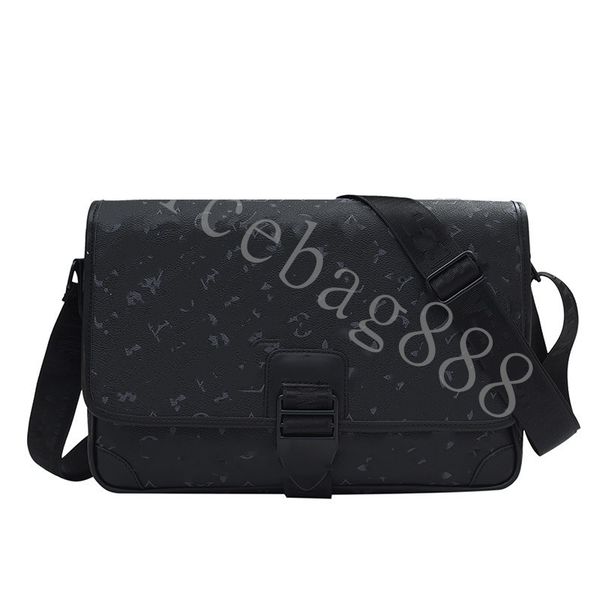 

luxury brand shoulder bags for men business cross body 4 color pu leather hasp flap big capacity nice details designer bags with width strap