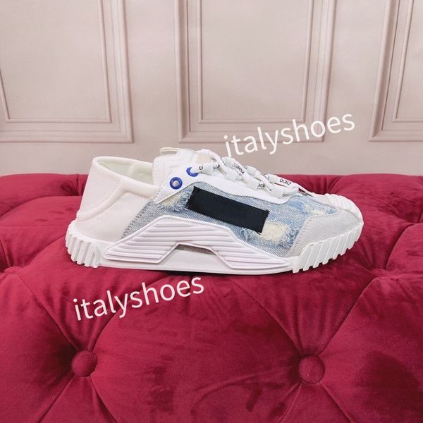 

new designer brand casual shoes italy sneakers sequin classic white do old dirty mens womens casual shoe lace up, Black