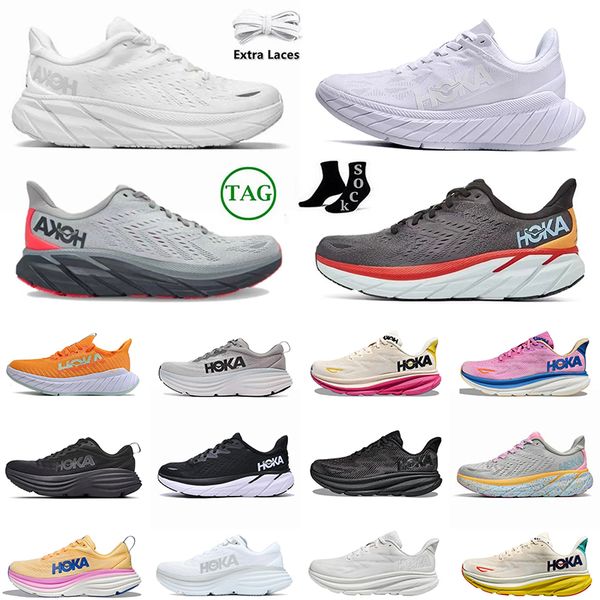 

hokas womens running shoes hoka clifton 8 9 hoka bondi 8 triple black white summer song seeweed brown carbon x 2 dhgate designer sneakers me