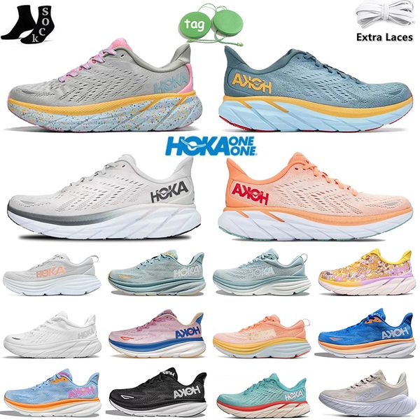 

2023 og designer hokas shoes hoka bondi 8 clifton 9 8 womens mens outdoor sports triple black white summer soog carbon x 2 on cloud lunar ro