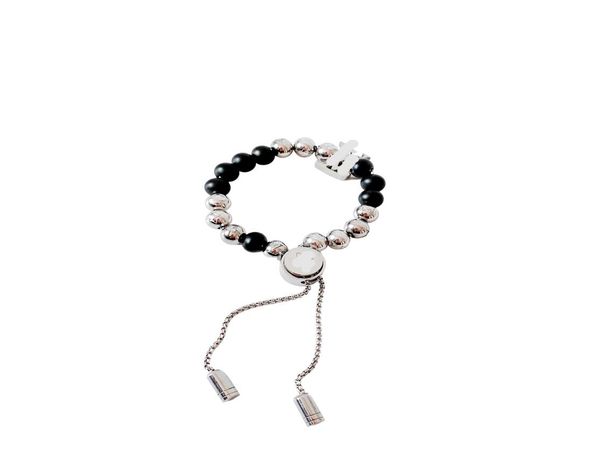 

m00512 beads bracelet chain bracelet all new012345676371064, Black