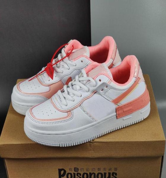 

force 1 shadow peachpink women sport shoes0123456781135231, Black