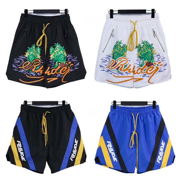 

mens swim shorts summer shorts women shorts beach shorts men women black white colors leisure gym short designer streetwear joggers mens des, White;black