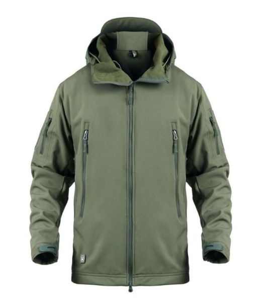 

outdoor jacketshoodies xs5xl climbing cycling waterproof warm hooded coat mens sports hiking windproof thermal breathable army t8898286, Blue;black
