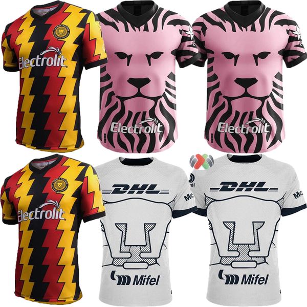 

2023 leones negros udeg mens soccer jerseys mexico liga mx 23/24 home 3rd short sleeve aldult uniforms football shirts top, Black